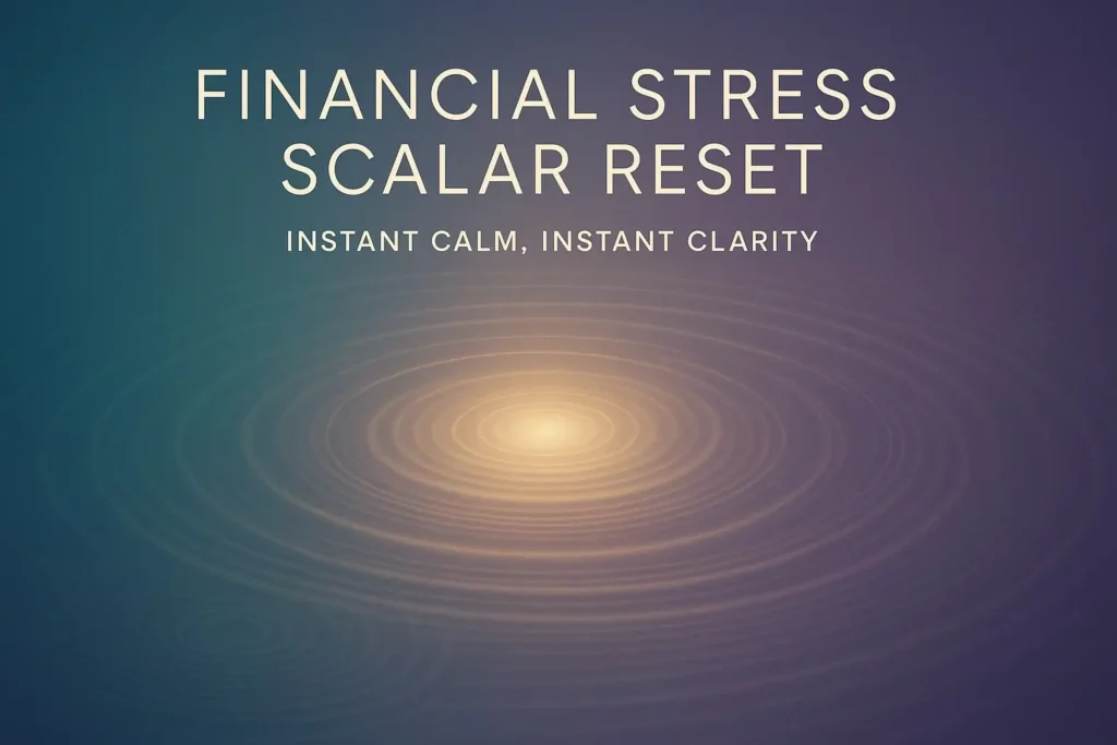 Financial Stress Scalar Reset